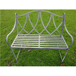 Cotswold Double Bench Galvanised